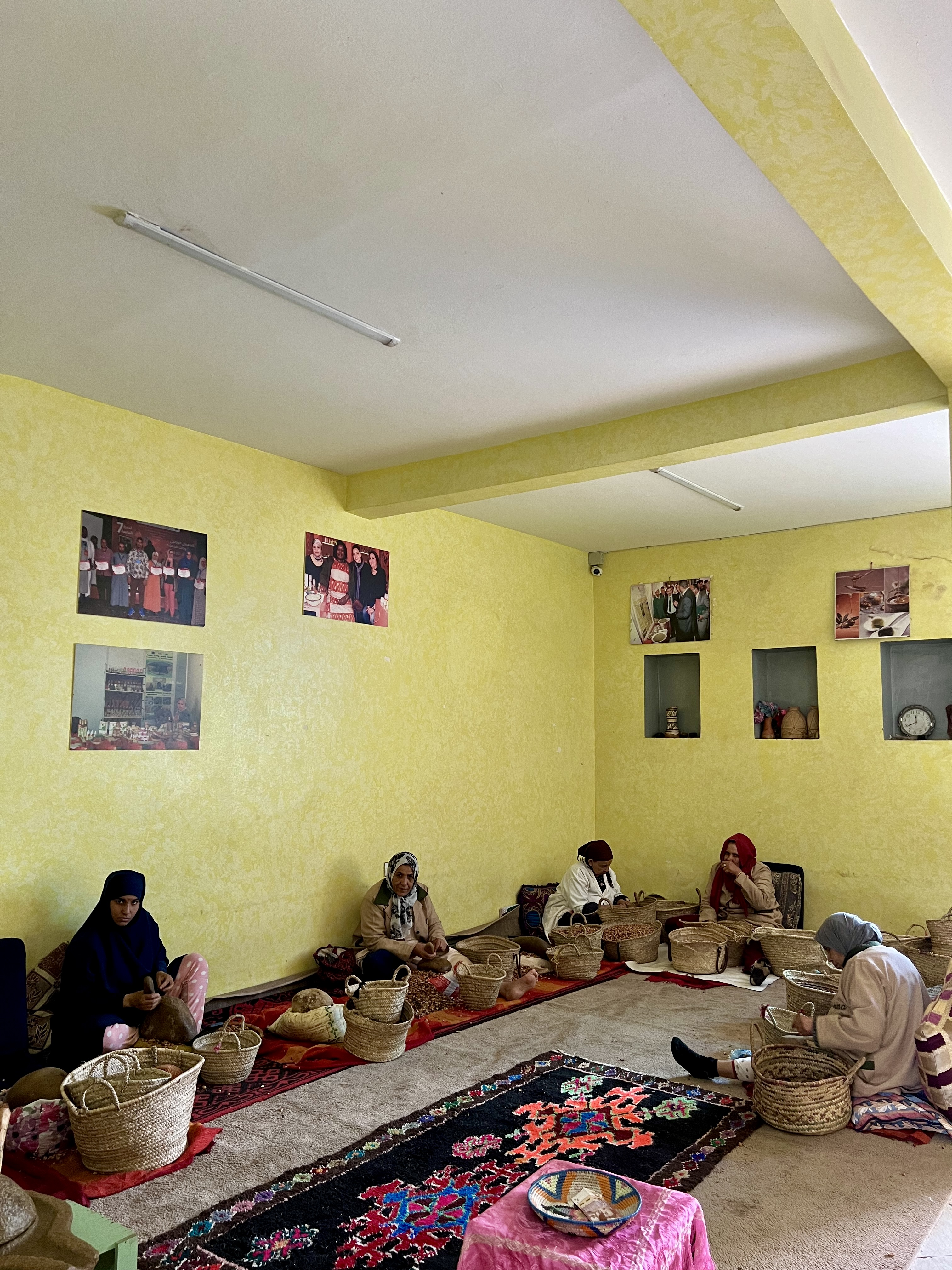 cooperative feminine huile d argan que voir maroc essouira. voyage que faire