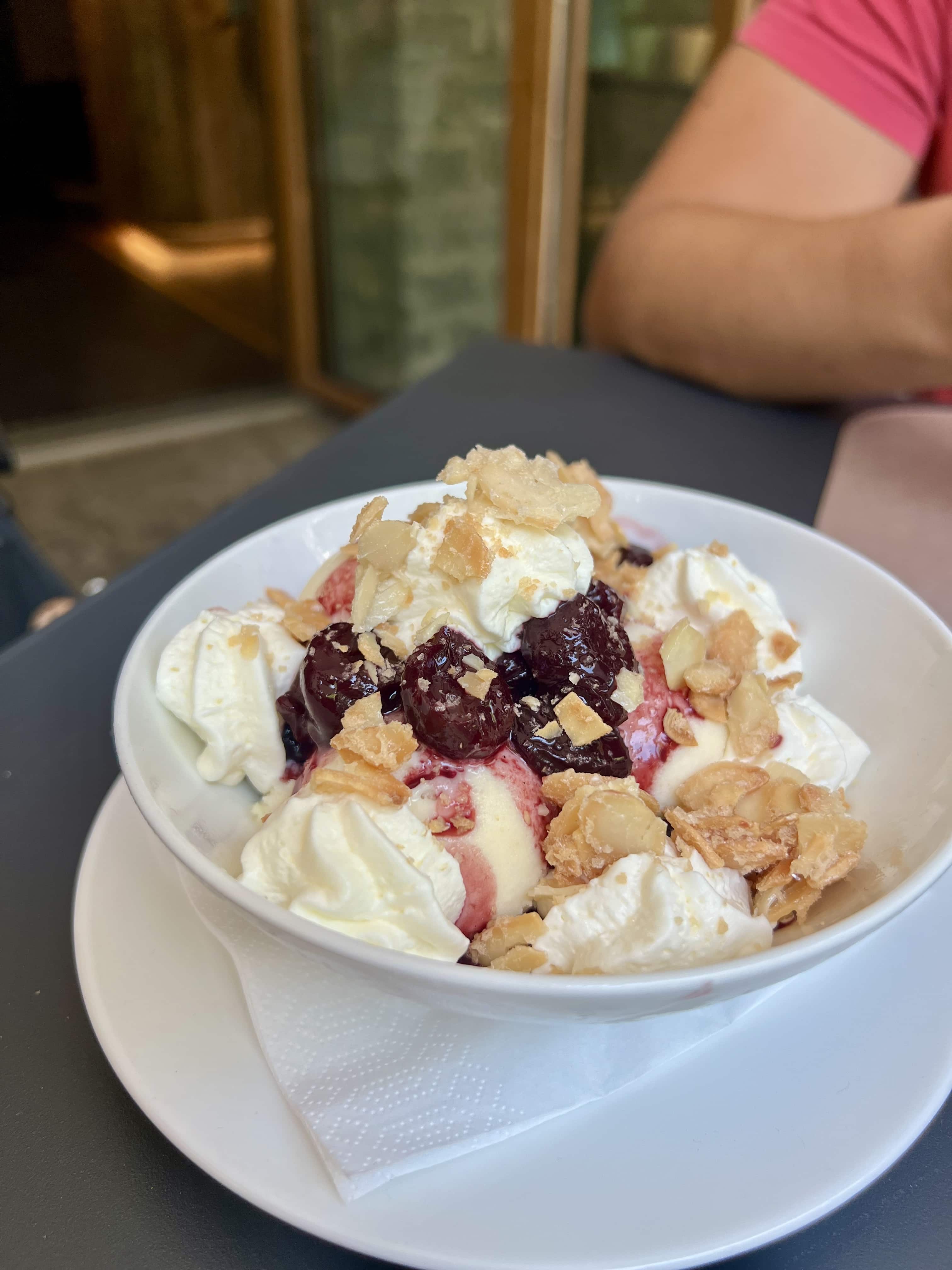 dessert restaurant chapeau courmayeur vallee d'aoste mont blanc