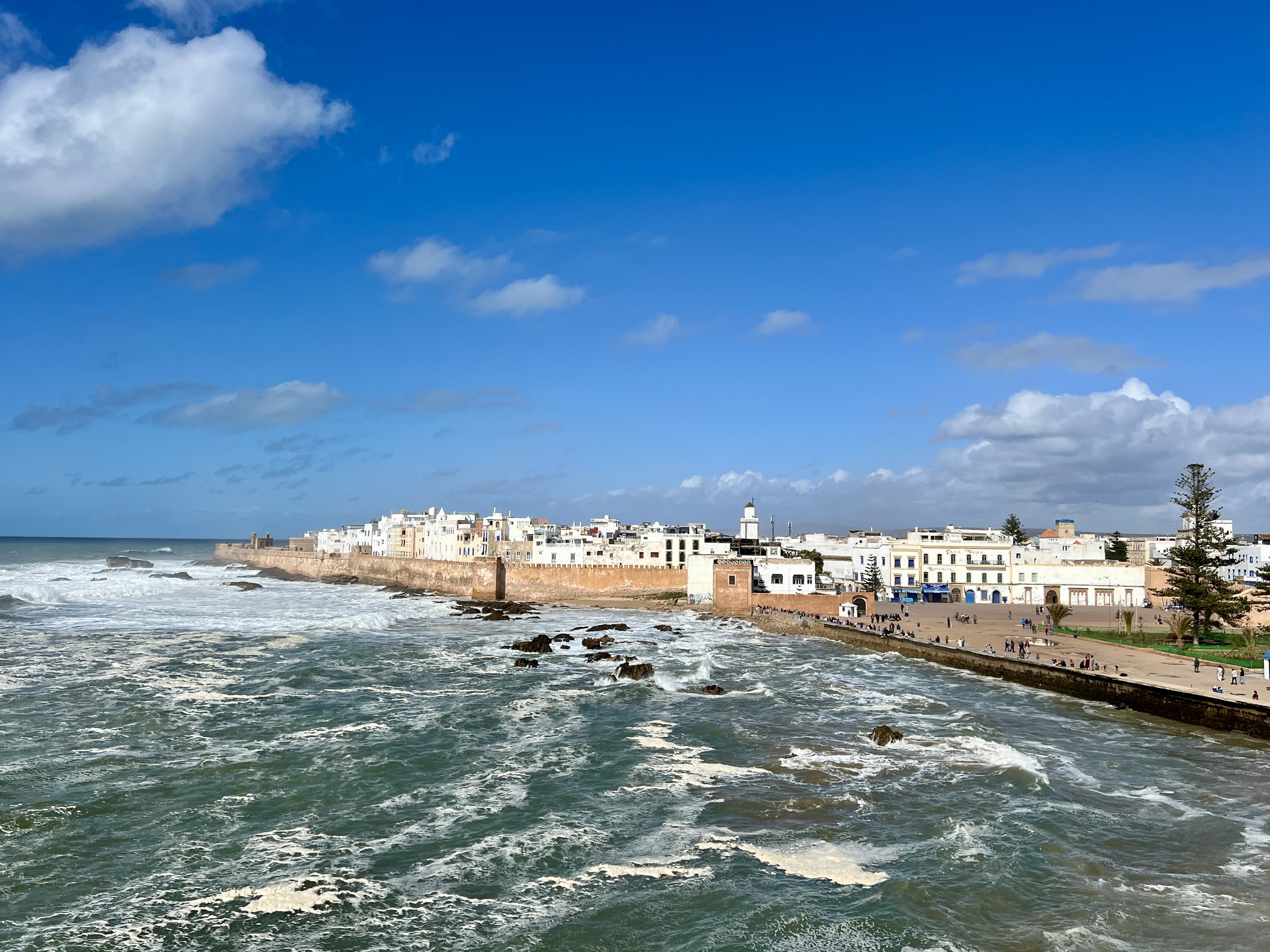 essaouira depuis les hauteurs voyage