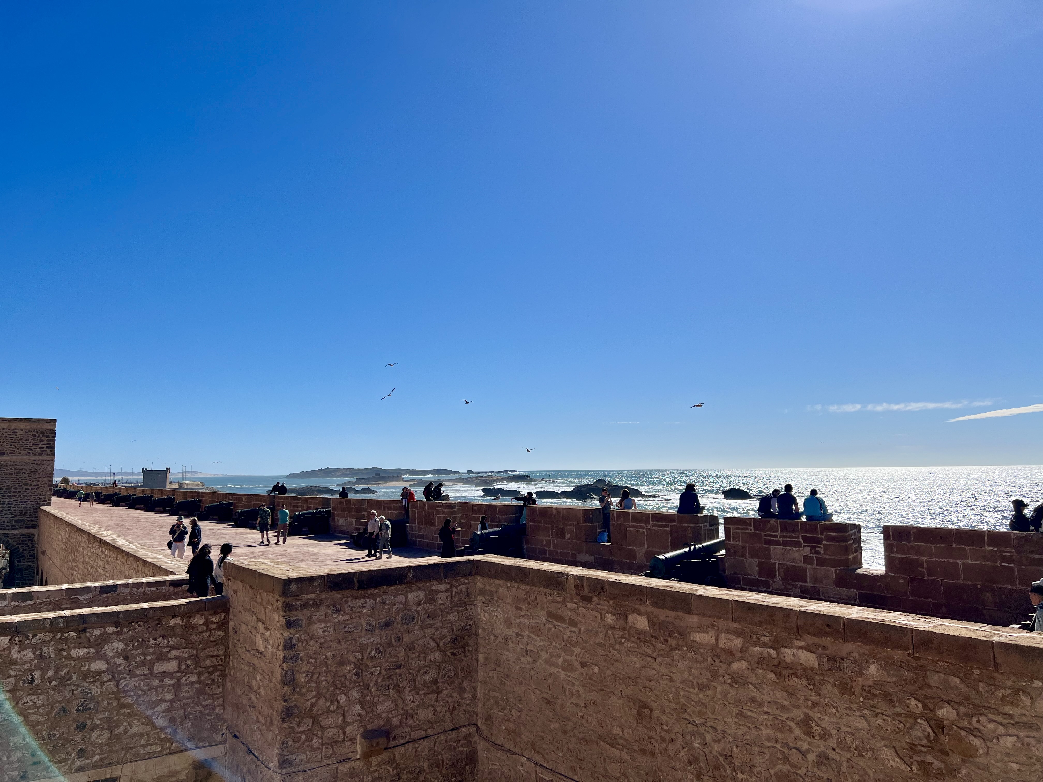 sqala de la kasbah essaouira vue mer