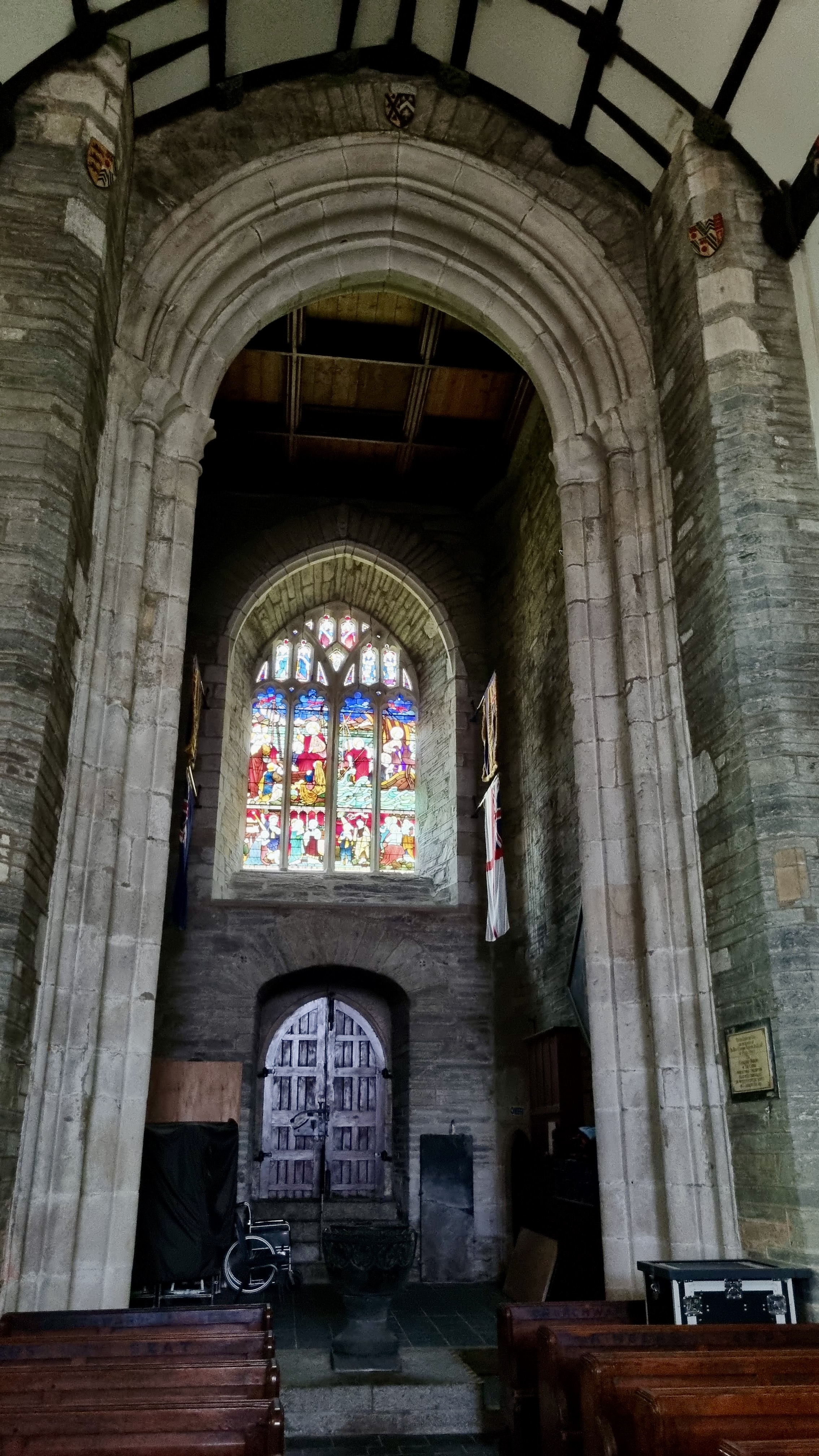 eglise fowey village cornouailles angleterre