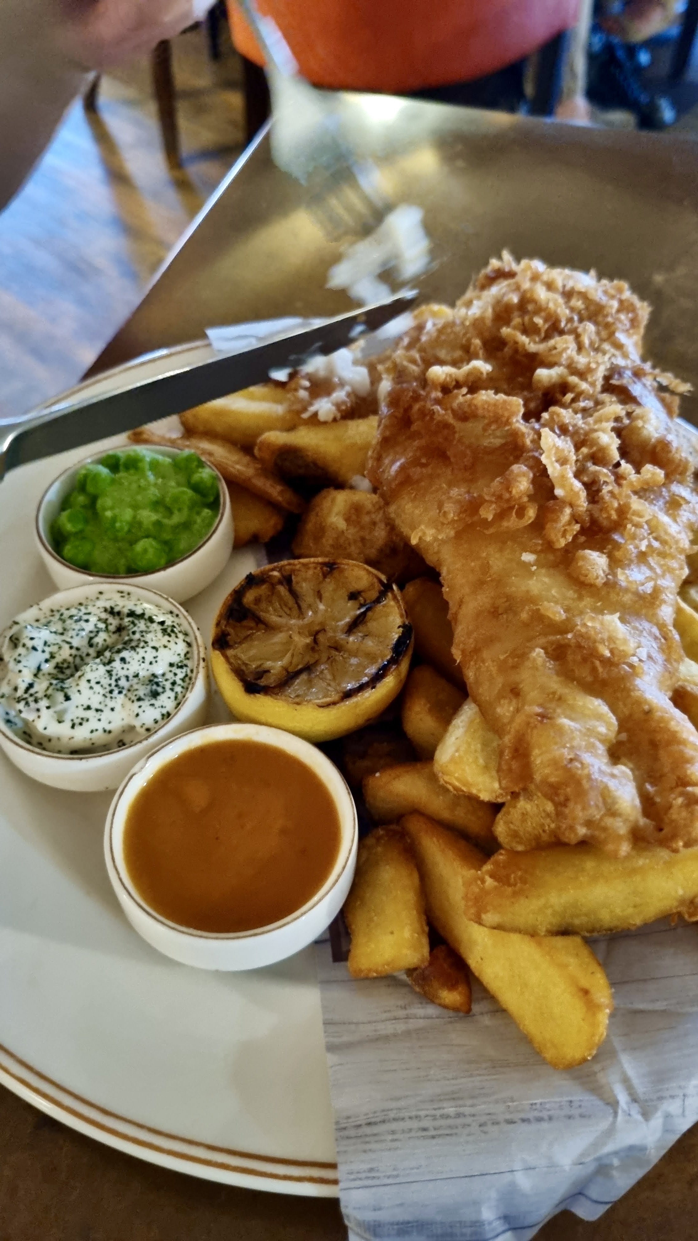 fish and chips cornouailles