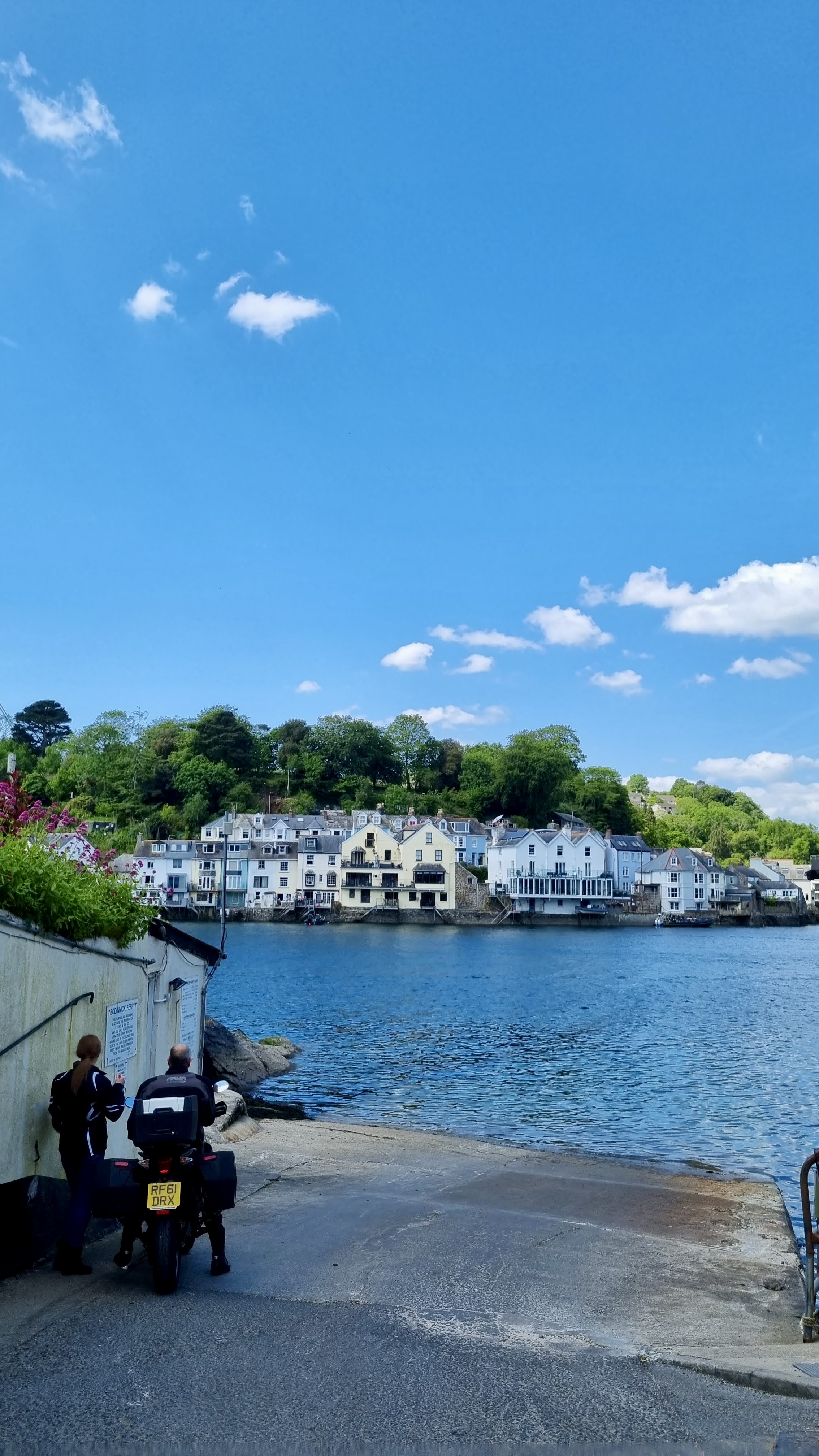 fowey village cornouailles angleterre
