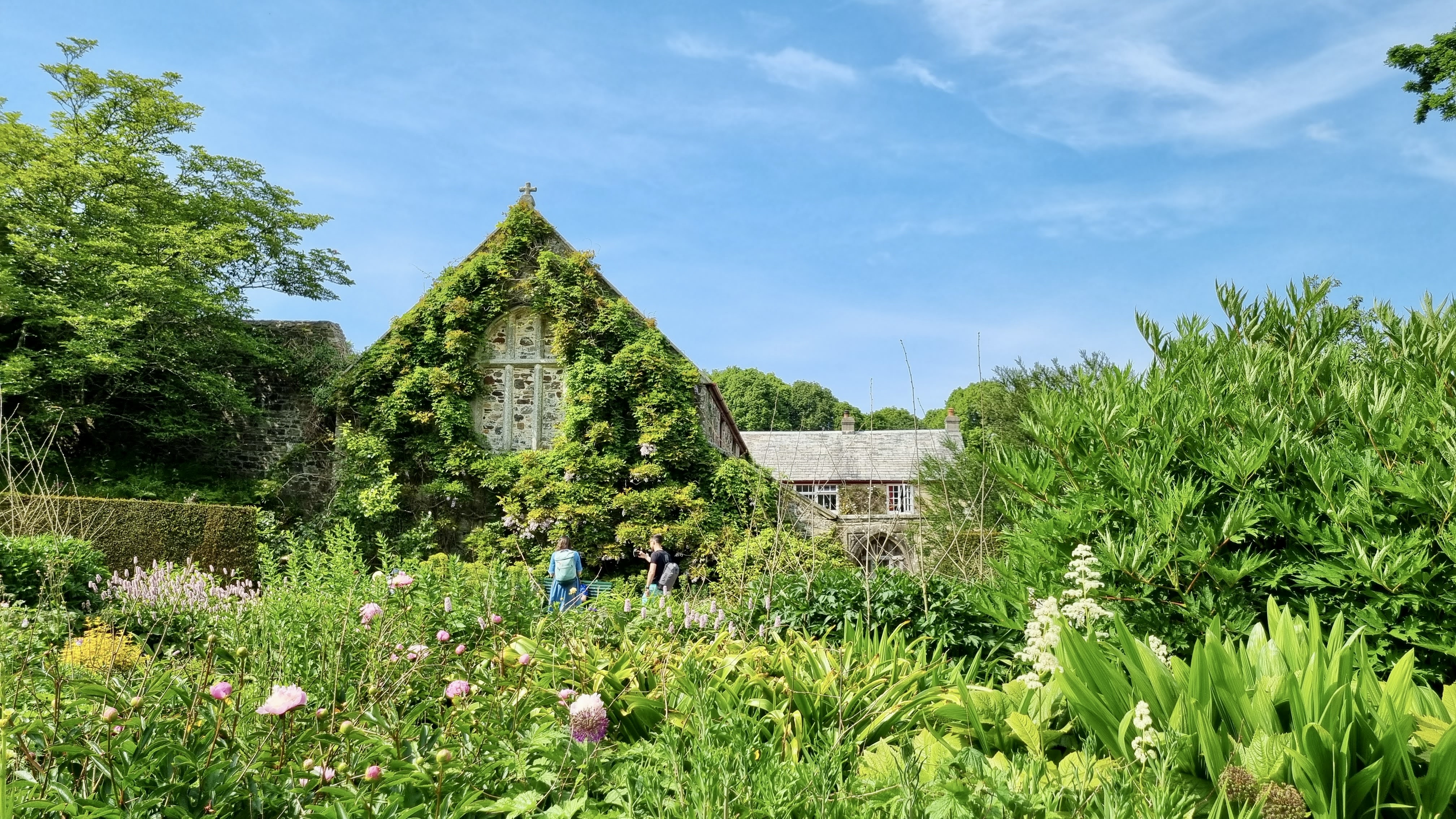 jardin LANHYDROCK HOUSE