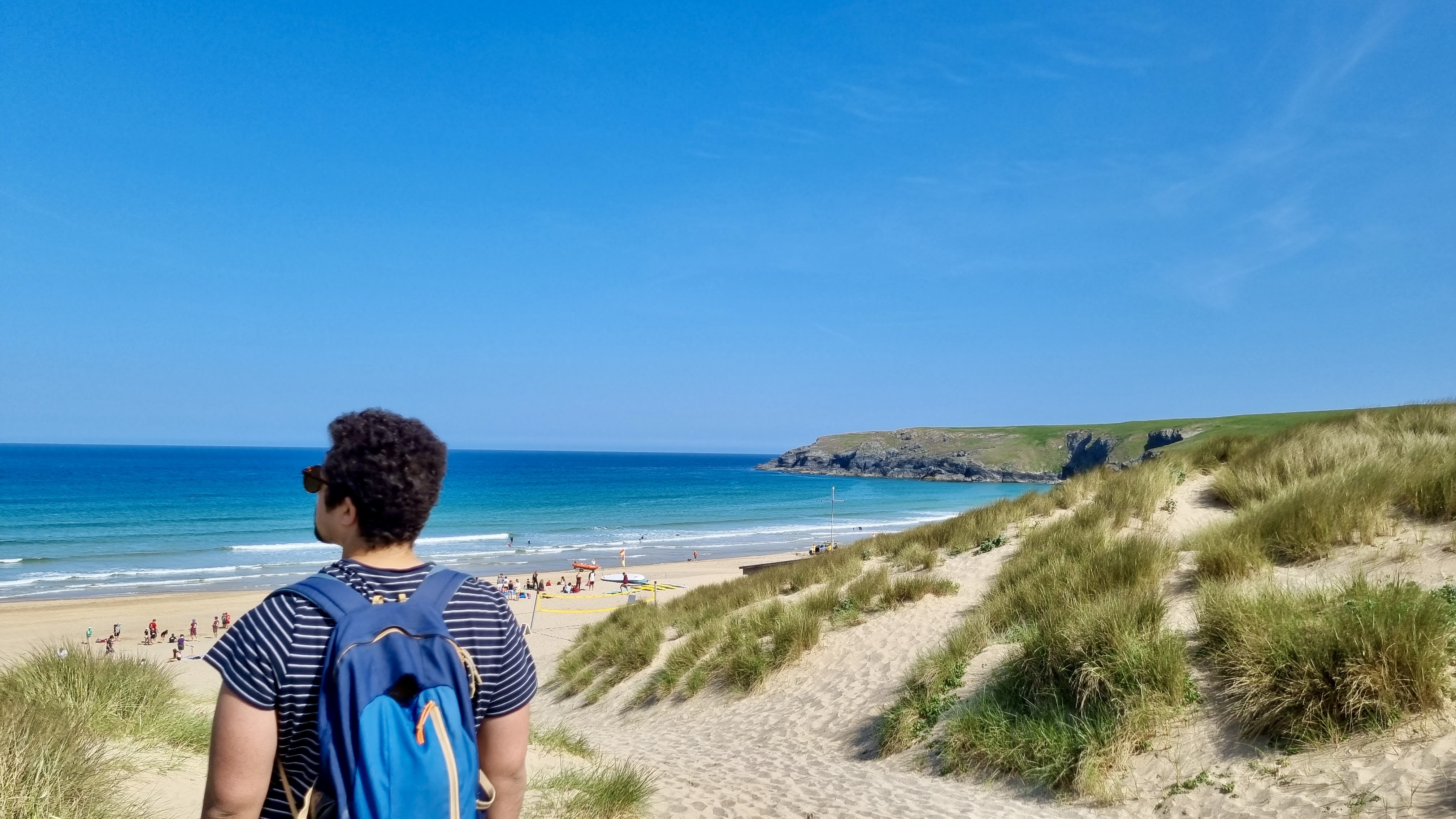 plage dans les cornouailles voyage holly