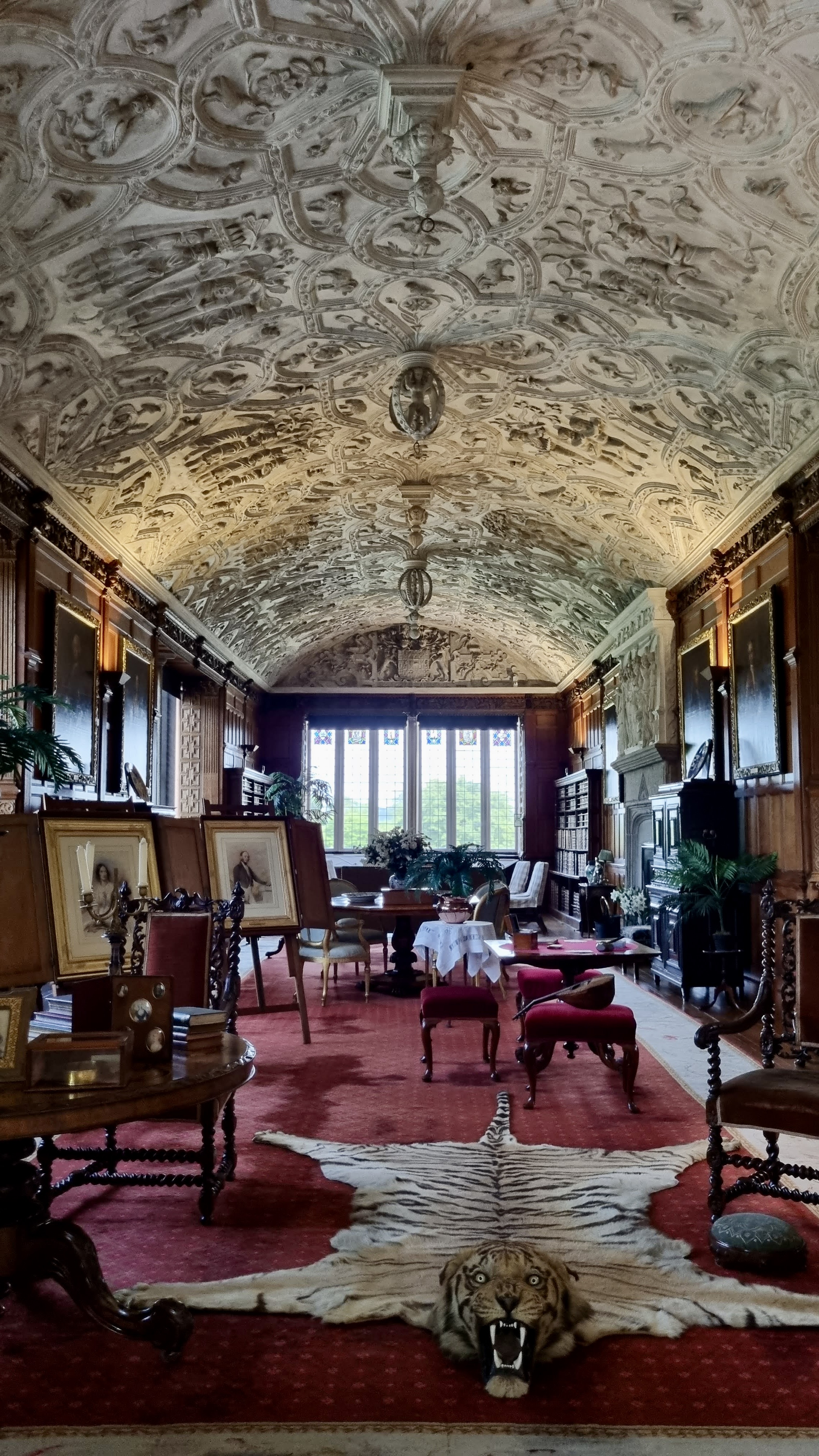 que voir dans les cornouailles LANHYDROCK HOUSE
