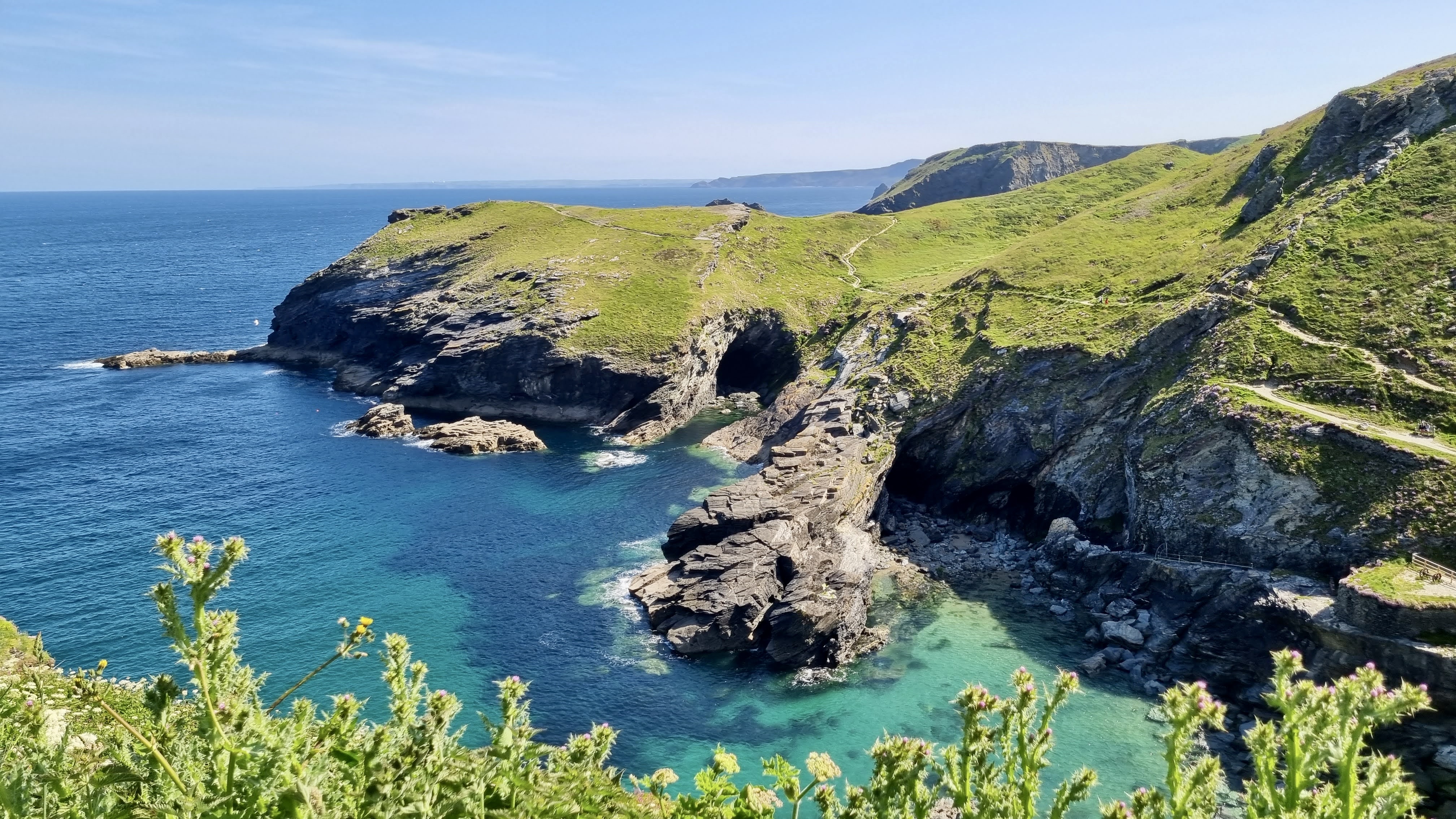 vue dans les cornouailles