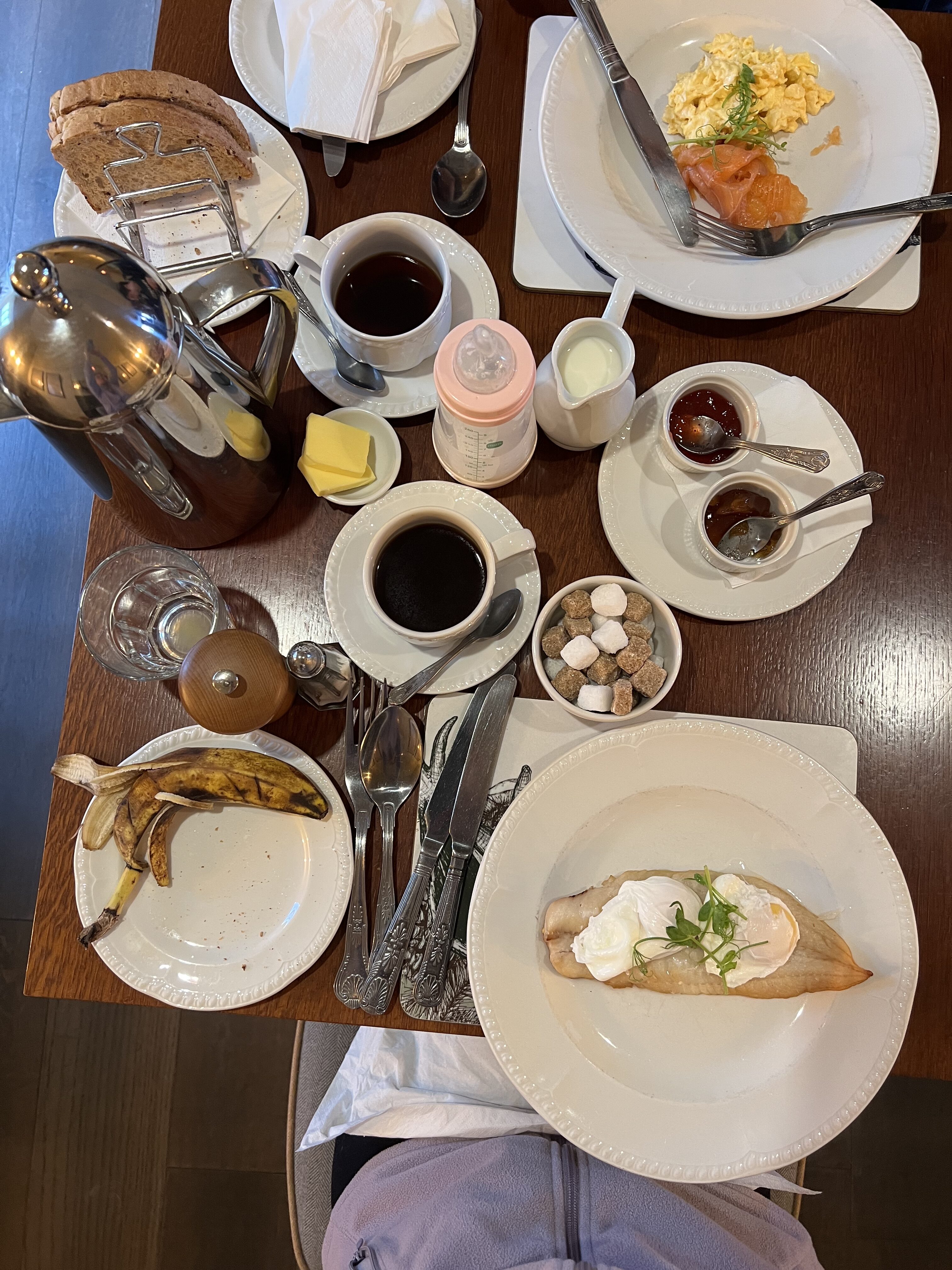 hotel pres de inveraray petit dejeuner morue