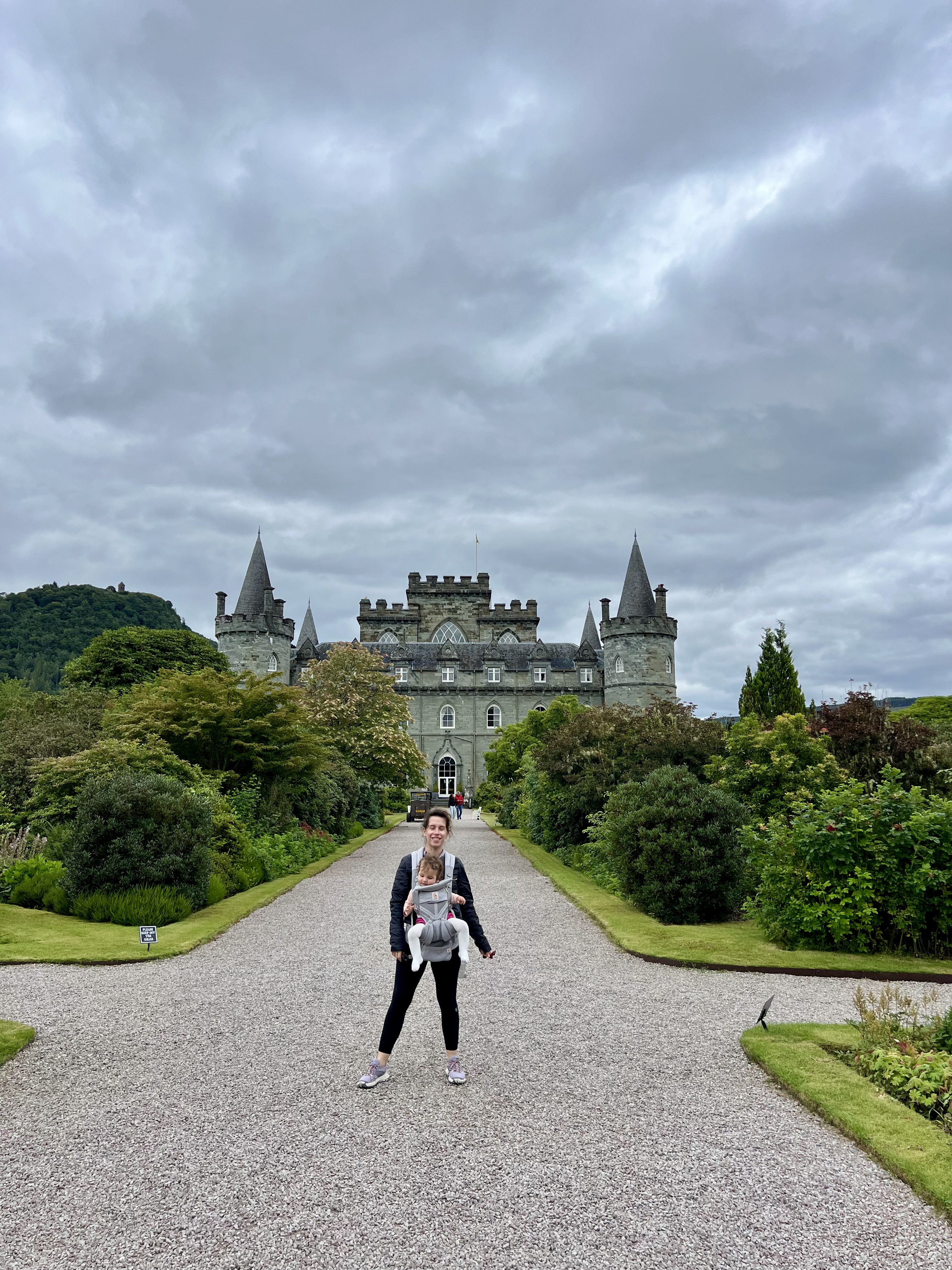 chateau inveraray que voir ecosse. fond