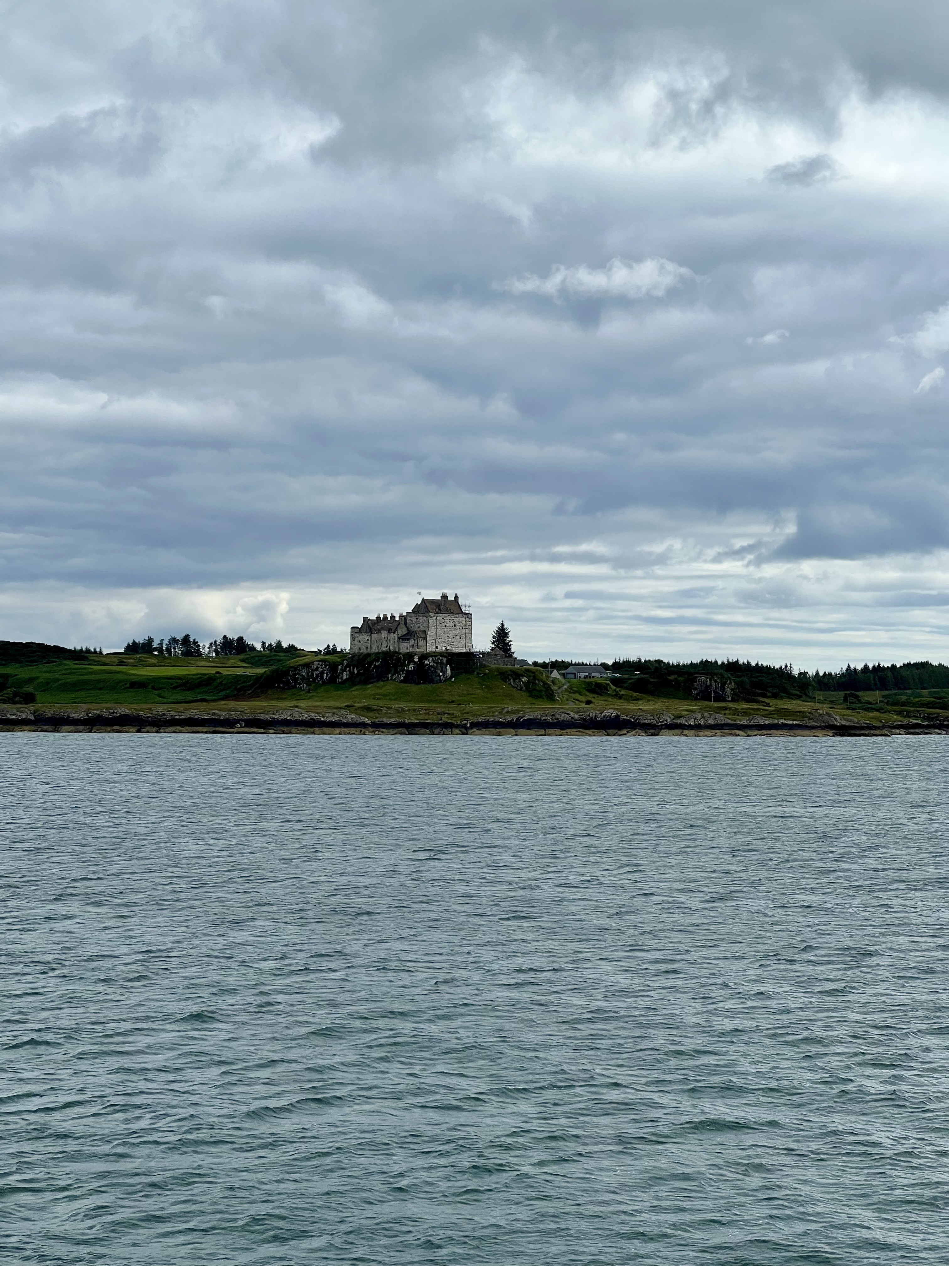 duart castle ecosse mull depuis la mer