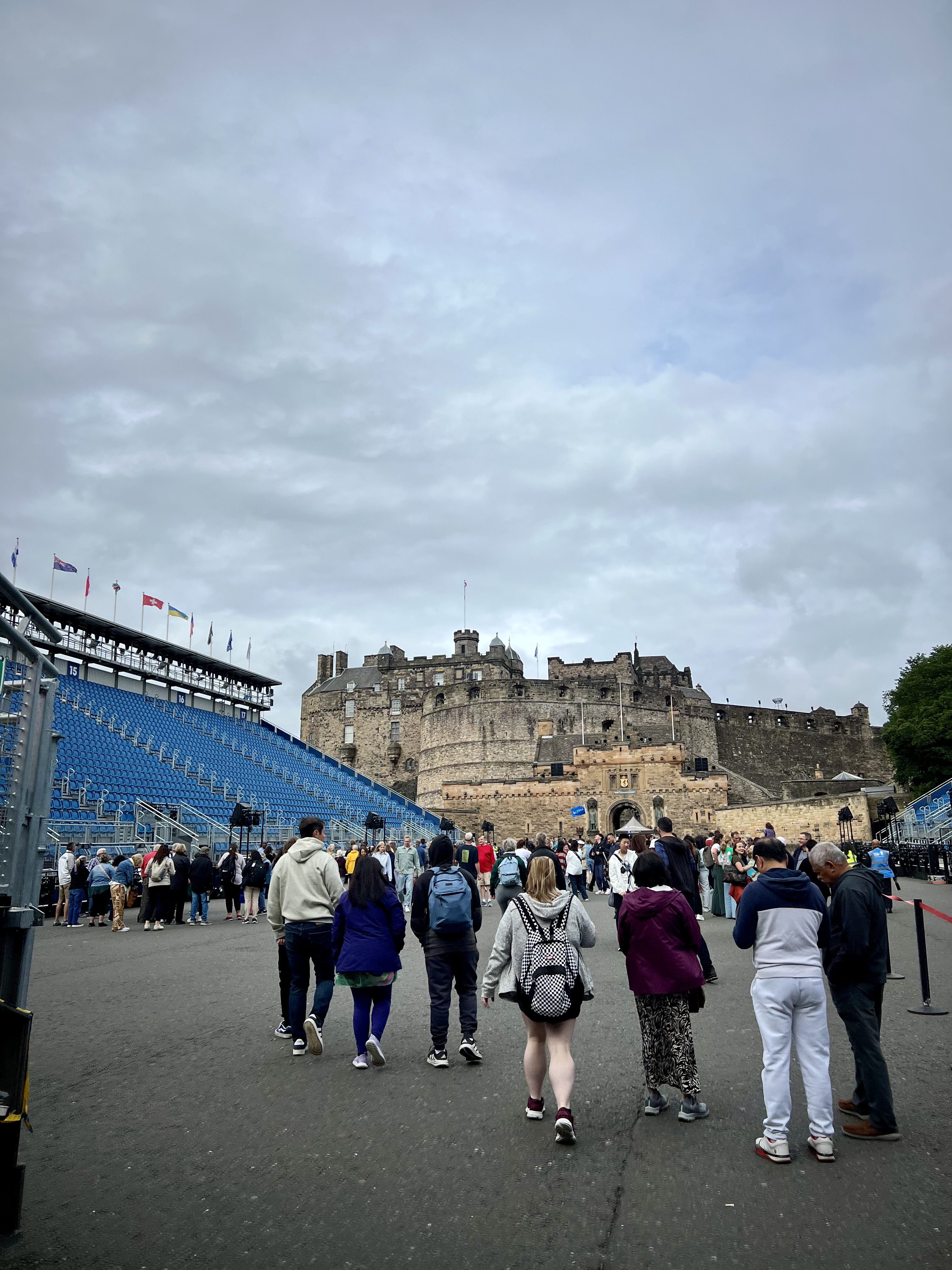 ville chateau edimbourg visite
